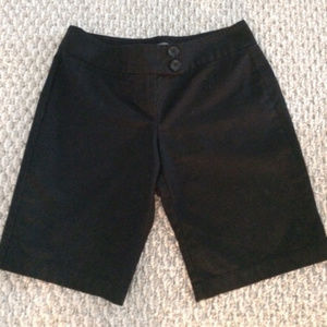 Ann Taylor petites black shorts